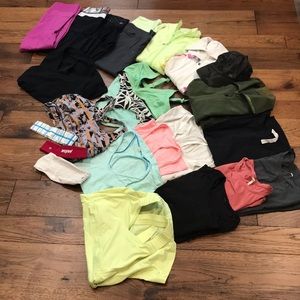 Lululemon Lot 23 items Various sizes & Condition